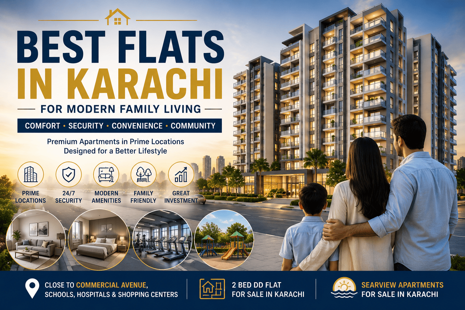 flats in karachi