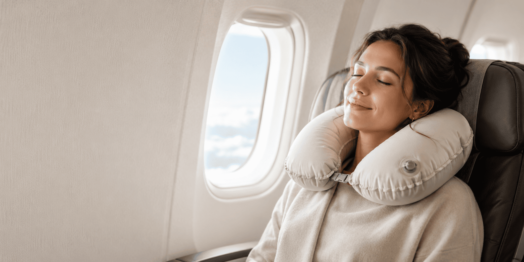 Inflatable Travel Pillow