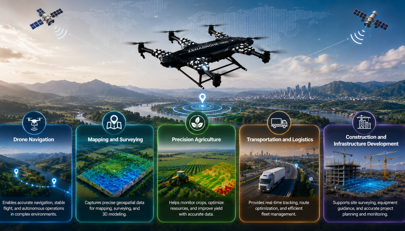 Applications of GNSS and GPS Technology