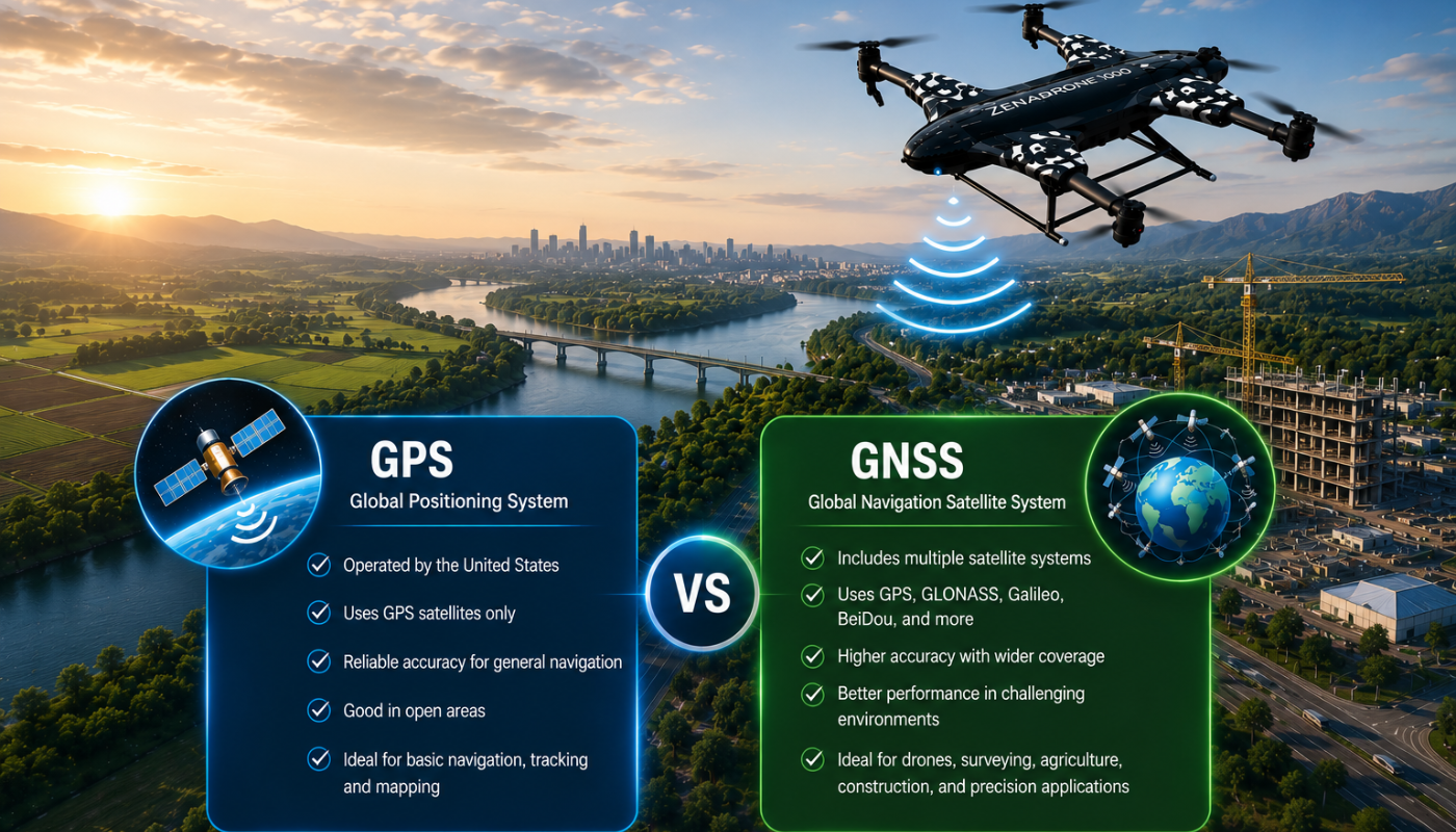 GNSS and GPS Comparison Modern Satellite Navigation Technology